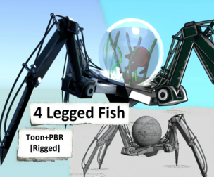 4 Legged Fish