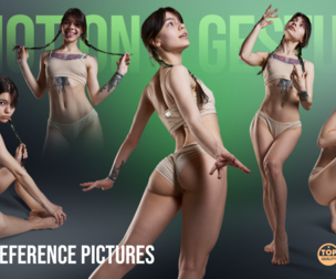 1100+ Expressive Female Poses: Emotion & Gesture