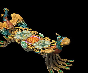Game model - family objects - Tianjing clouds tabl