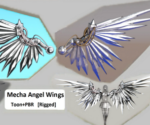 Mecha Angel Wings