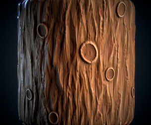 Tree Bark (Stylized) - VOL 08 - SBsar & Maps