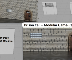 Prison Cell – Modular Game-Ready Environment