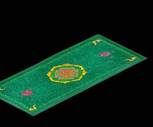 Model - Home Interior Objects - Velvet Carpet 01
