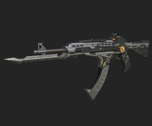 Pistol 3D Model 009