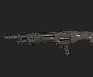 Pistol 3D Model 010