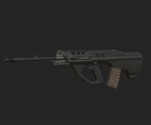 Pistol 3D Model 012