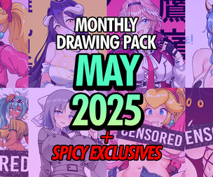 Monthly drawing pack - MAY 2025