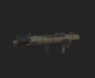 Bazooka 3D Model 001