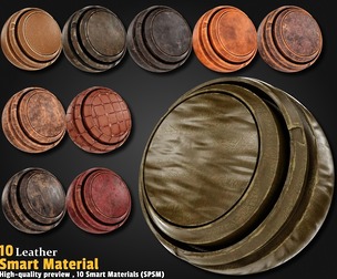 Leather Smart Material Substance 3d Painter