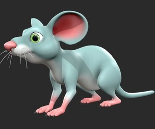 Mouse - Stylized / Cartoon