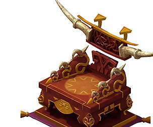 Game Model - Family Objects - Blood Lingzhi Throne