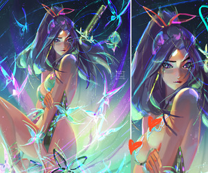Summer Psylocke (Marvel Rivals fanart)