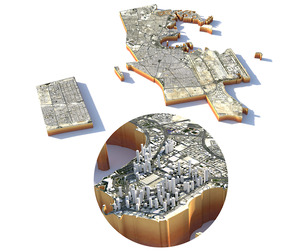 Doha Terrain city  Qatar
