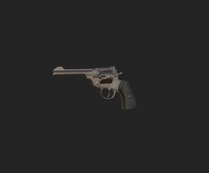 Pistol 3D Model 015