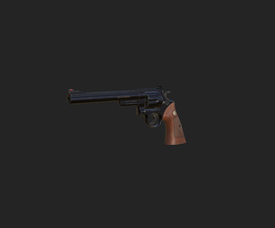 Pistol 3D Model 016