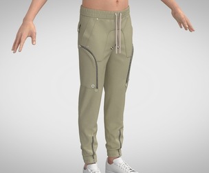 Tapered Cargo Pants