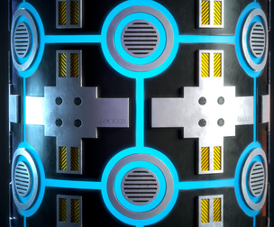 Sci-fi Metal Plat (Stylized) -  VOL 05 - SBsar & Maps