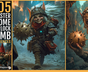 505 Sinister Gnome Warlock with Bomb