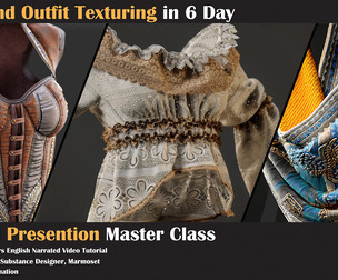 Cloth and Outfit Texturing in 6 Days - Master Class