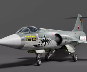 Starfighter Jet-3D Model