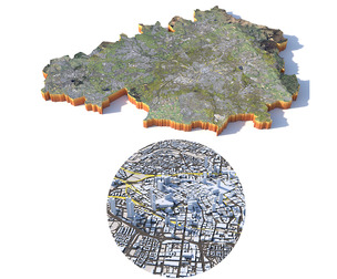 Manchester Terrain city United Kingdom