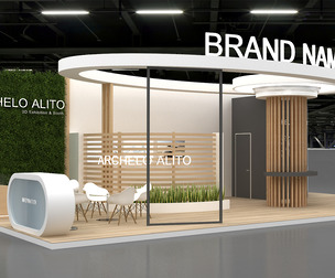 3D Model Exhibition Booth