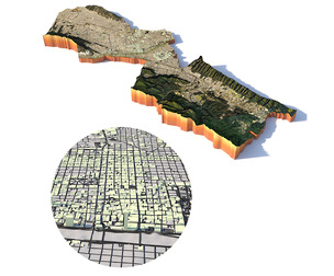 Monterrey Terrain city Mexico