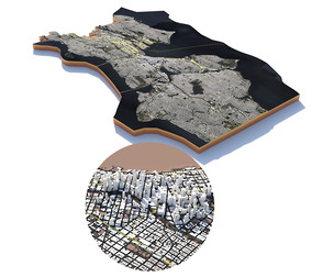 Seattle Washington Terrain city USA
