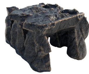 black rock cave entrance