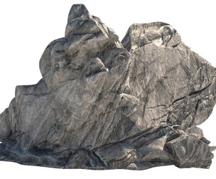 Cliff rock grey