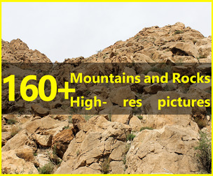 160+ High-resolution photos of Mountains - Vol. 01