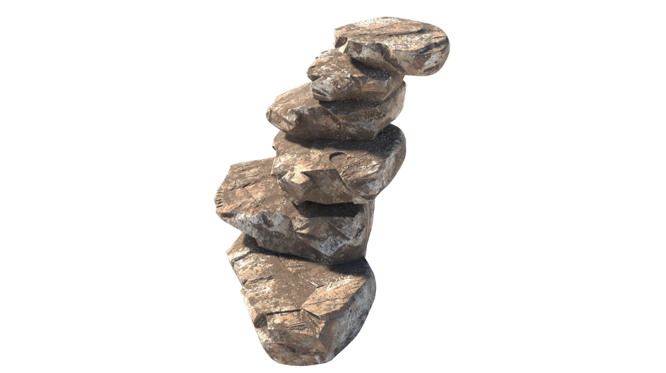 Stacked rock