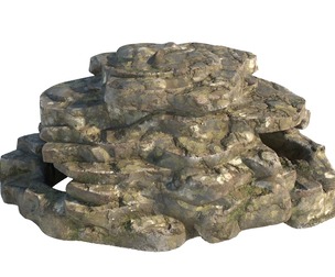 step rock pile