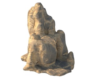 yellow sand cliff