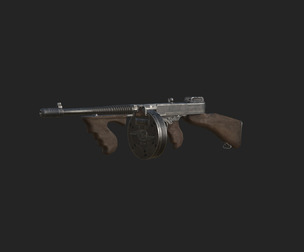 Pistol 3D Model 019