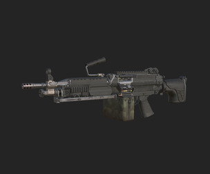Pistol 3D Model 020