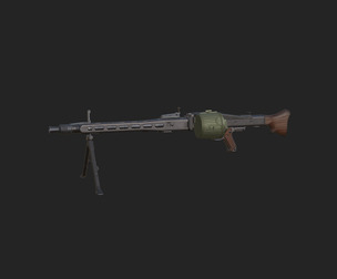 Pistol 3D Model 023