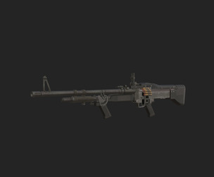 Pistol 3D Model 024