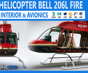 Helicopter Bell 206L ‘Fire’