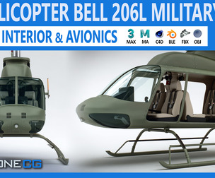 Helicopter Bell 206L ‘Military’