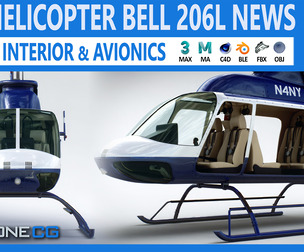 Helicopter Bell 206L ‘News’