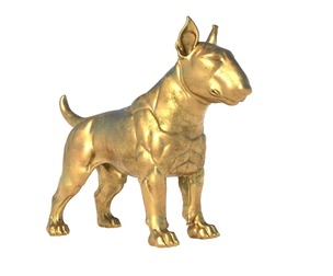 dog tarrier statue