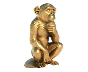 monkey statue