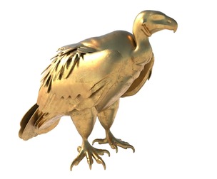 vulture statue