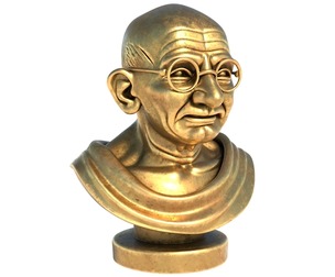 gandhi statue