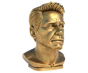Robert Downey Jr statue