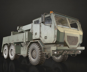 Military Truck V2 - Wrecker