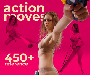 450+ Action Moves – Reference Image
