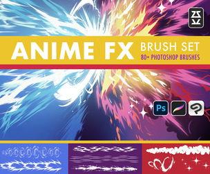 Anime FX Brush Set