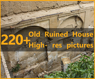 220+ High-resolution photos of Old Ruined House - Vol. 01